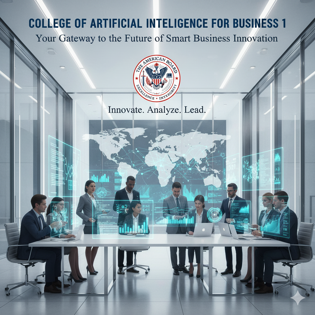 كلية الذكاء الاصطناعي للأعمال 1 – بوابتك إلى مستقبل الابتكار التجاري الذكي